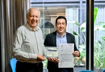 Nardini hizo entrega de la habilitación a la ampliación de la planta de Nevares