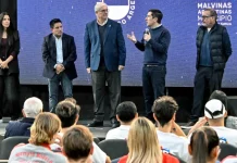 Nardini lanzó los primeros Juegos Argentinos Urbanos que tendrán sede en Malvinas