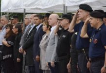 Ceremonia por el Día del Veterano y de los Caídos en la Guerra de Malvinas