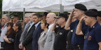 Ceremonia por el Día del Veterano y de los Caídos en la Guerra de Malvinas