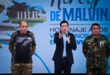 Malvinas Argentinas homenajeó a veteranos y caídos a 44 años del inicio de la Guerra