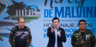 Malvinas Argentinas homenajeó a veteranos y caídos a 44 años del inicio de la Guerra
