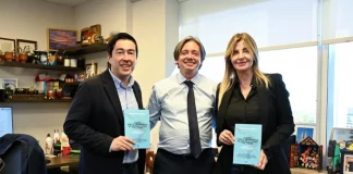 Nardini se reunió con autoridades del Banco de Desarrollo de América y El Caribe para impulsar políticas sustentables