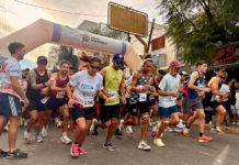 Garín Corre: familias, amigos y atletas profesionales recorrieron la localidad en un domingo de sol