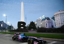 Un Fórmula 1 en el Obelisco: así empezó la previa del Road Show de Franco Colapinto
