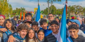 Juan Andreotti participó del festejo del 25 de Mayo en San Fernando