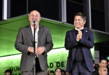 Kicillof y Secco inauguraron el nuevo edificio del Palacio Municipal