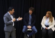 Marinucci y Andreotti encabezaron la presentación de la Diplomatura en Gestión de Tránsito y Seguridad Vial en la UNDelta