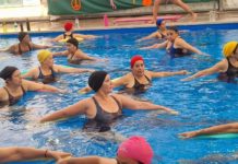 Con el lema “Aqua en acción”, el Municipio de Tigre realizó una nueva Masterclass de Aquagym en Don Torcuato