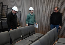 Julio Zamora supervisó la obra del auditorio de Ricardo Rojas, un nuevo espacio para la cultura, la enseñanza y la exposición