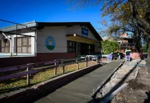Malvinas Argentinas: obras de renovación en los ingresos escolares para celebrar los 50 años del Jardín 905