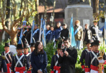 Vicente López, la Capital del Himno, rindió homenaje a la canción patria en su 213° aniversario