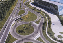 Julio Zamora monitoreó el avance del nuevo puente sobre Camino Bancalari-Benavídez que mejorará la circulación vehicular