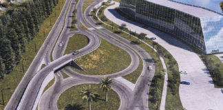 Julio Zamora monitoreó el avance del nuevo puente sobre Camino Bancalari-Benavídez que mejorará la circulación vehicular