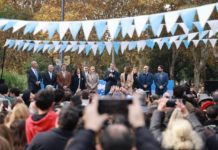 25 de Mayo: la Ciudad recuperó una joya histórica, el Palacio Ceci, y lo celebró con una fiesta en Villa Devoto