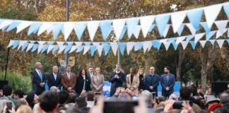 25 de Mayo: la Ciudad recuperó una joya histórica, el Palacio Ceci, y lo celebró con una fiesta en Villa Devoto
