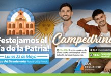 San Fernando festejará el 25 de Mayo con “Campedrinos” y un acto cívico