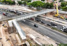 Se habilitó el nuevo Puente Río Negro en la Autopista Dellepiane