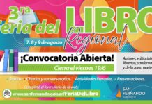 Nueva convocatoria de escritores, librerías y editoriales para la 3ra Feria del Libro de San Fernando
