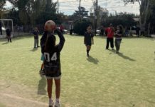 A pura diversión, el Municipio de Tigre organizó un encuentro de fútbol masculino y femenino