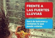 Alerta meteorológica por fuertes tormentas
