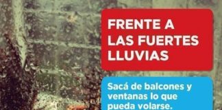 Alerta meteorológica por fuertes tormentas