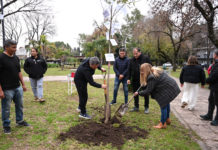 Enmarcado en el Mes de la Bandera, se realizó una nueva edición del programa Educación en las Plazas