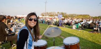 La Ciudad que siempre sorprende: frente a una multitud, más de 500 bateristas tocaron juntos por primera vez en Buenos Aires