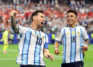 La Selección argentina le ganó 2-0 a Austria con un doblete de Messi