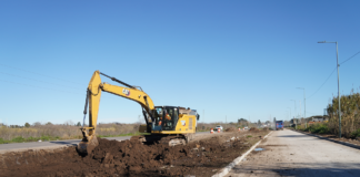 Ruta Provincial Nº1003: avanza la obra de ampliación, en Merlo y Morón