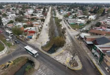 Nardini habilitó las obras de repavimentación integral de la calle Hooke