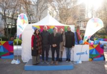Vicente López inauguró la Plaza Activa Joy of Moving en Olivos