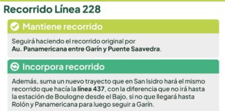 Comenzaron a funcionar los nuevos recorridos de colectivos en San Isidro