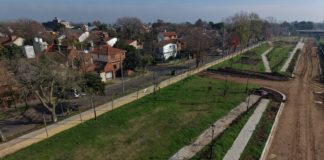 San Isidro: avanzan las obras del nuevo parque público de Boulogne
