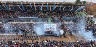 Promesa multitudinaria: 3.400 alumnos juraron lealtad a la bandera en San Isidro