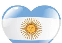 Con el corazón sano, alentando a Argentina