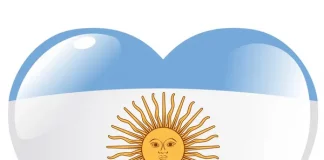 Con el corazón sano, alentando a Argentina