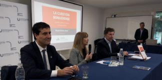 Abad presentó su libro «La Cuestión Bonaerense» en la Universidad Nacional Scalabrini Ortíz de San Isidro