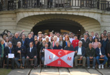 En el centro de la ciudad, Julio Zamora acompañó el 150° aniversario del Club de Regatas La Marina