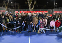 Con entrenamientos abiertos de tenis, el Municipio de Tigre inauguró tres canchas en el Polideportivo General Pacheco