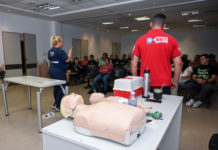 Con una gran convocatoria, se realizó un curso de Primeros Auxilios en el Hospital Materno Infantil de Tigre