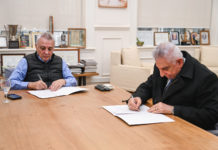 Con eje en las áreas de tecnología y turismo, Julio Zamora y el intendente de Formosa, Jorge Jofré, firmaron convenio de cooperación entre las ciudades