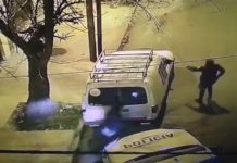 Cámaras de Seguridad de San Fernando frustraron al instante el intento de robo de una camioneta