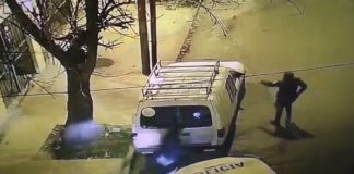 Cámaras de Seguridad de San Fernando frustraron al instante el intento de robo de una camioneta