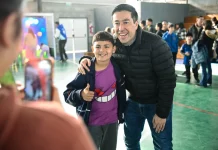 El intendente Leo Nardini dio inicio a las vacaciones de invierno en Malvinas