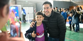 El intendente Leo Nardini dio inicio a las vacaciones de invierno en Malvinas