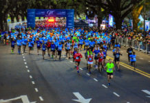 Llegan los 9K de la Independencia con la bandera de runners más grande de la Argentina