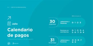 El IPS paga haberes de julio