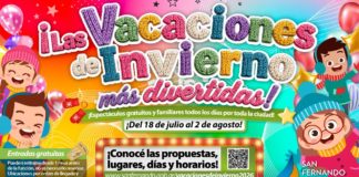 En Vacaciones de Invierno, San Fernando tendrá espectáculos gratuitos en gran cantidad