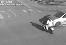 Fuerte impacto entre una moto y un auto en Benavídez: rápida asistencia del COT